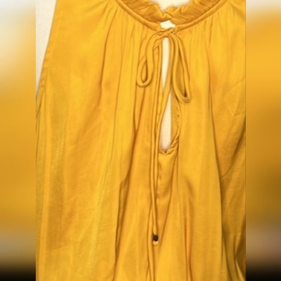 White House Black Market Yellow Dress - Picture 3 of 4